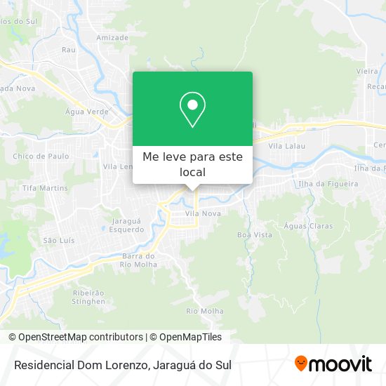 Residencial Dom Lorenzo mapa