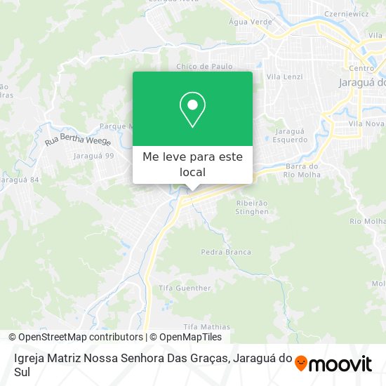 Igreja Matriz Nossa Senhora Das Graças mapa