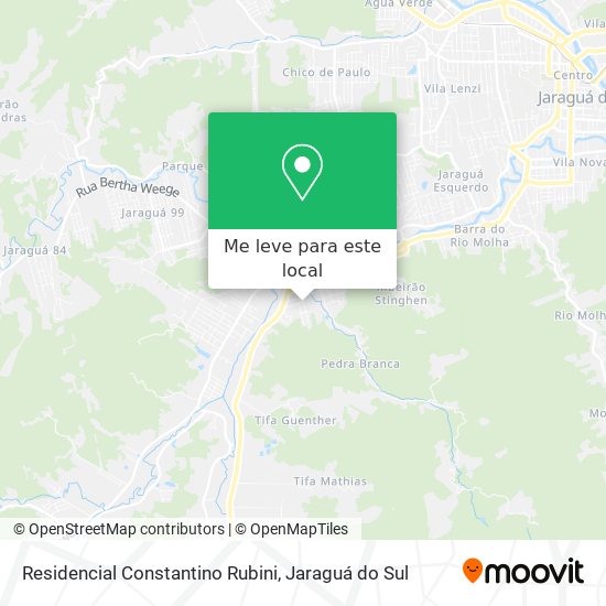 Residencial Constantino Rubini mapa