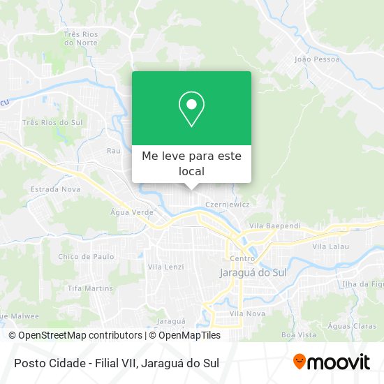 Posto Cidade - Filial VII mapa