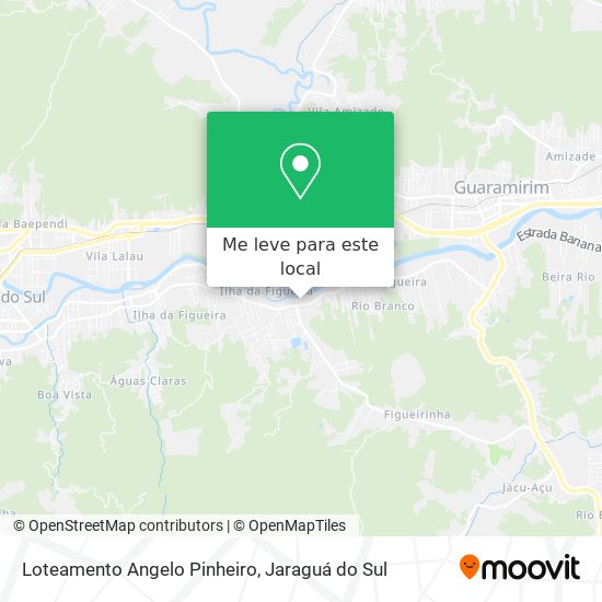 Loteamento Angelo Pinheiro mapa