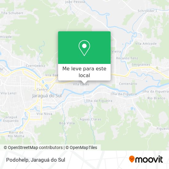 Podohelp mapa