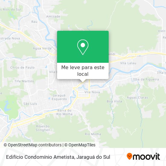 Edifício Condomínio Ametista mapa