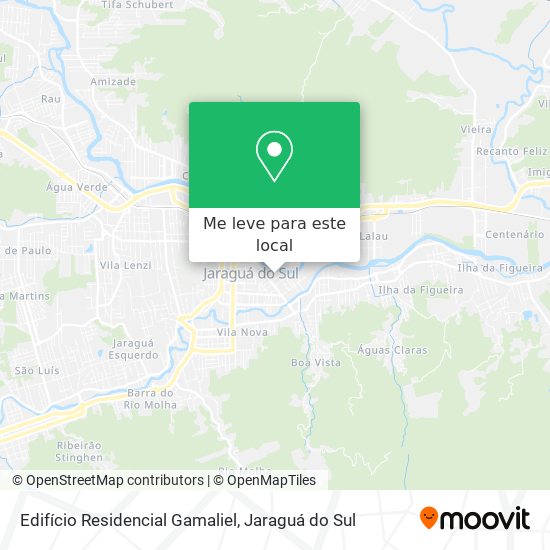 Edifício Residencial Gamaliel mapa