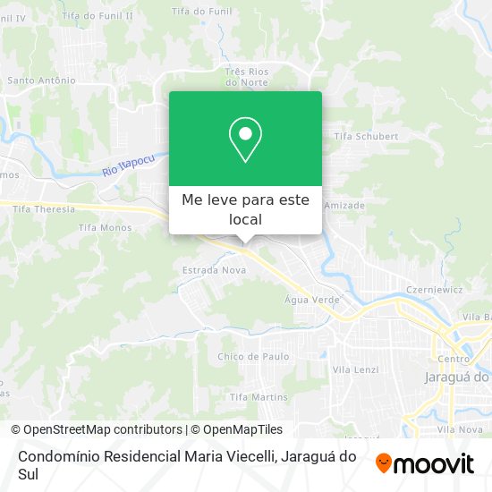 Condomínio Residencial Maria Viecelli mapa