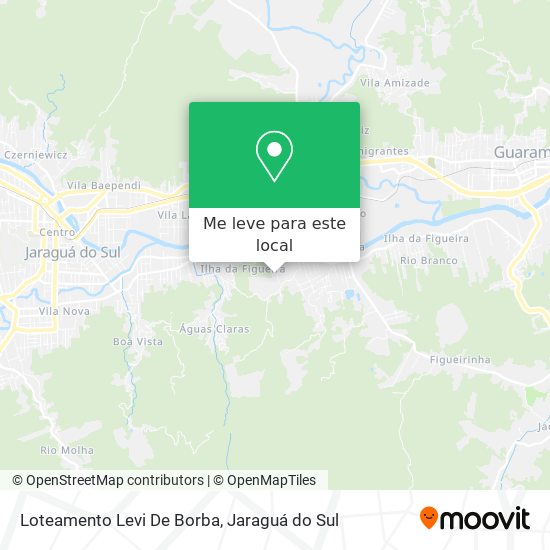 Loteamento Levi De Borba mapa