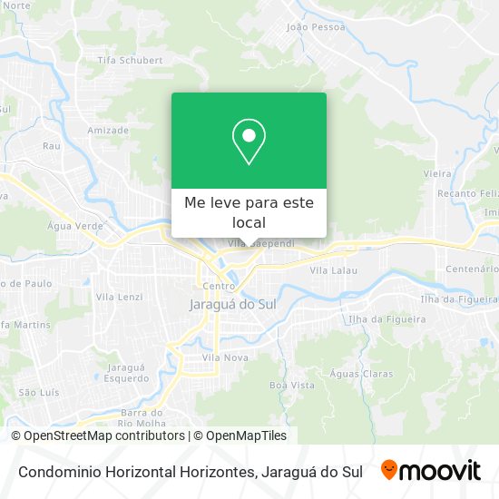 Condominio Horizontal Horizontes mapa