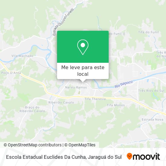 Escola Estadual Euclides Da Cunha mapa