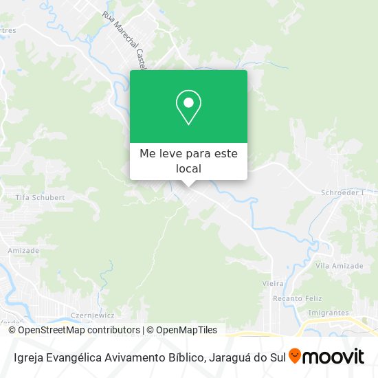 Igreja Evangélica Avivamento Bíblico mapa