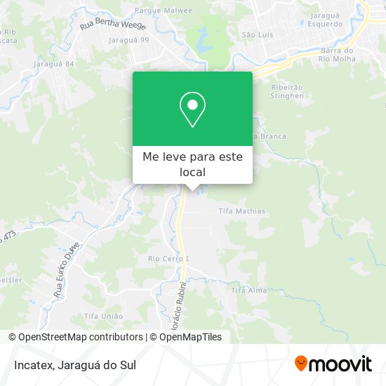 Incatex mapa