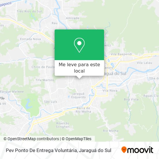 Pev Ponto De Entrega Voluntária mapa