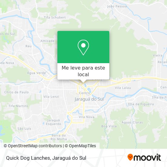 Quick Dog Lanches mapa