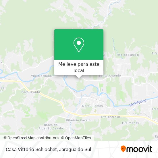 Casa Vittorio Schiochet mapa