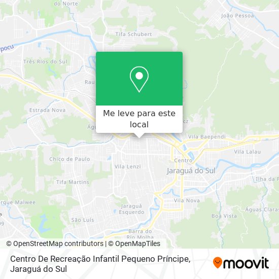 Centro De Recreação Infantil Pequeno Príncipe mapa