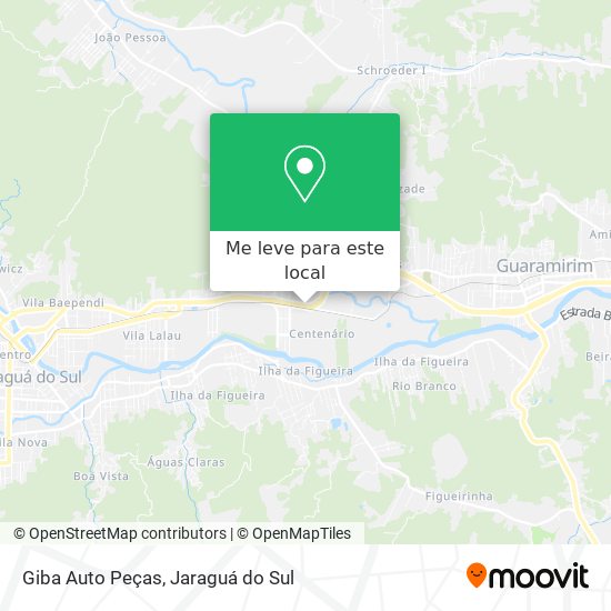 Giba Auto Peças mapa