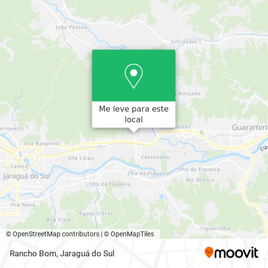 Rancho Bom mapa