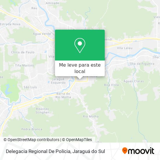 Delegacia Regional De Polícia mapa