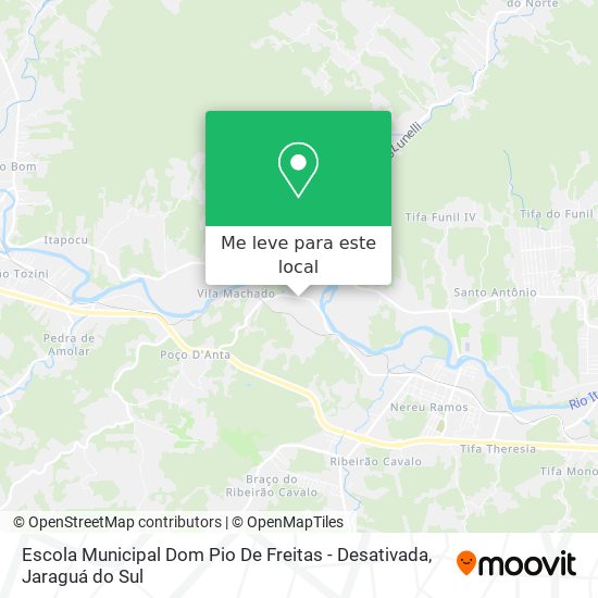 Escola Municipal Dom Pio De Freitas - Desativada mapa
