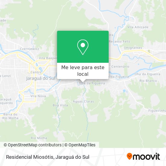 Residencial Miosótis mapa