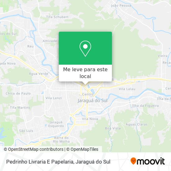 Pedrinho Livraria E Papelaria mapa