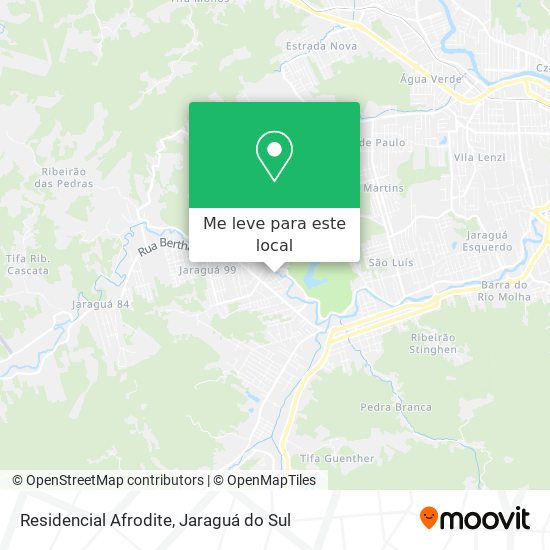 Residencial Afrodite mapa