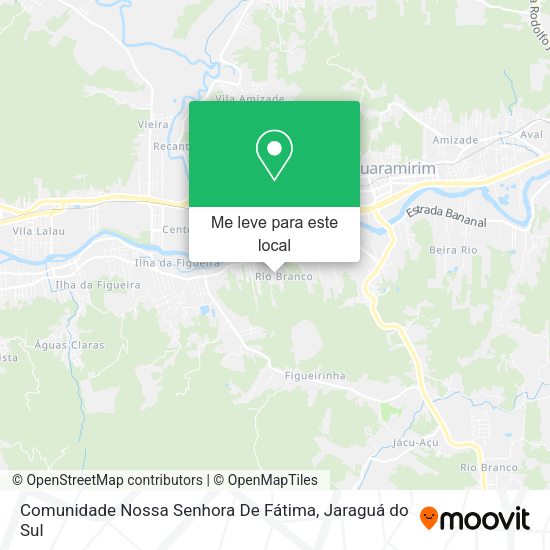 Comunidade Nossa Senhora De Fátima mapa