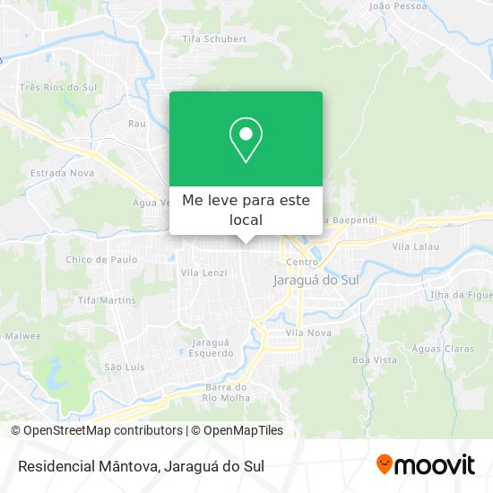 Residencial Mântova mapa