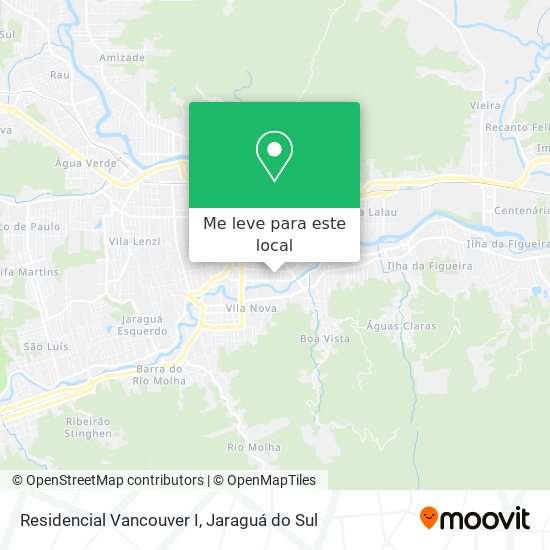 Residencial Vancouver I mapa