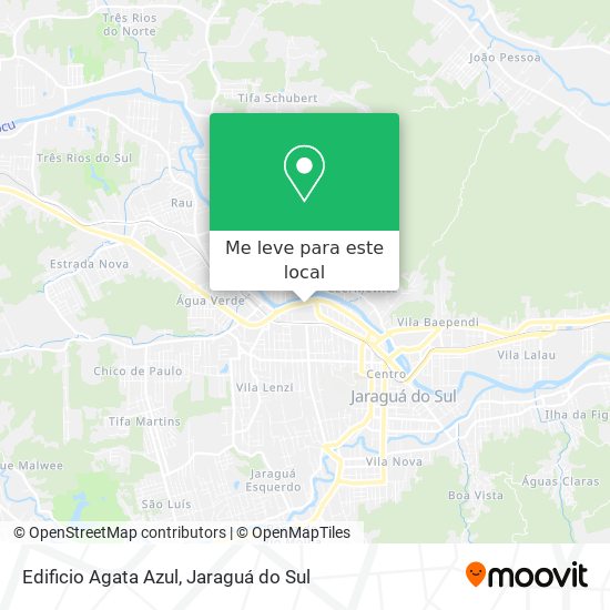 Edificio Agata Azul mapa