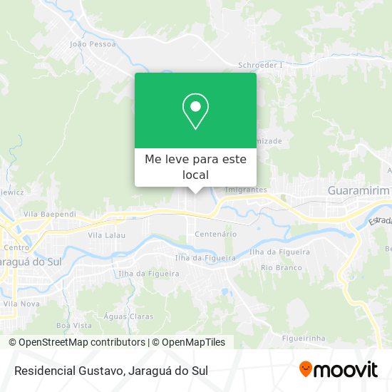 Residencial Gustavo mapa