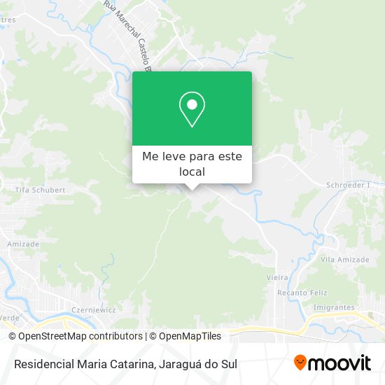 Residencial Maria Catarina mapa