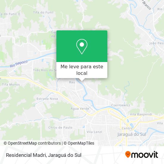 Residencial Madri mapa