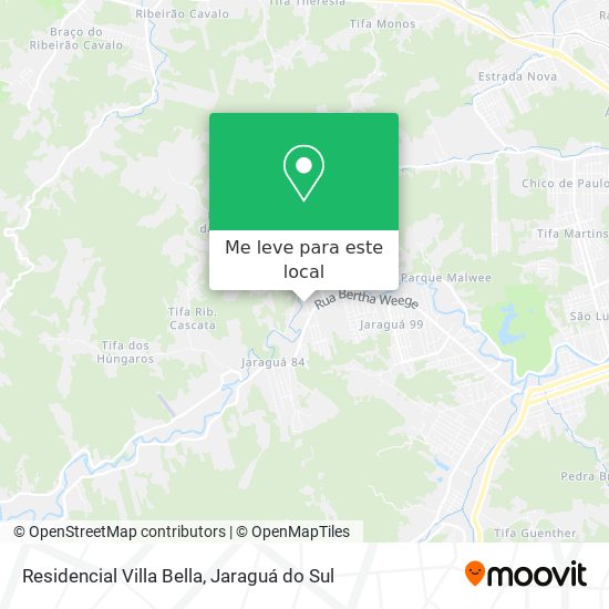 Residencial Villa Bella mapa