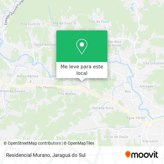 Residencial Murano mapa