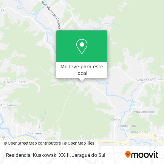 Residencial Kuskowski XXIII mapa