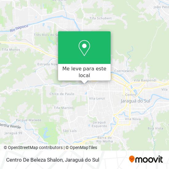 Centro De Beleza Shalon mapa