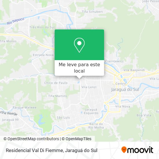 Residencial Val Di Fiemme mapa