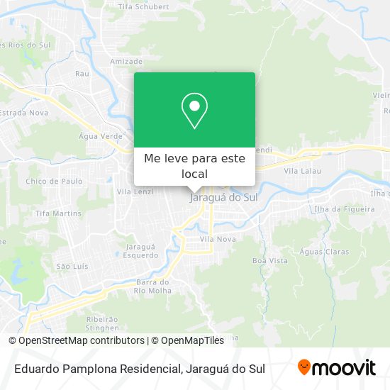 Eduardo Pamplona Residencial mapa