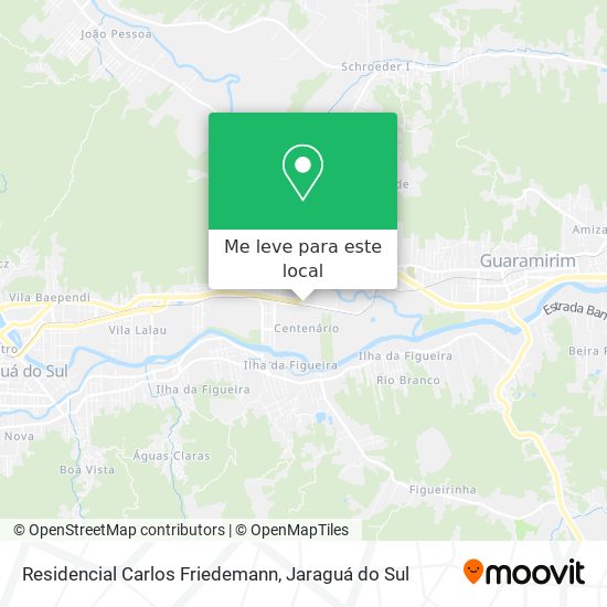 Residencial Carlos Friedemann mapa