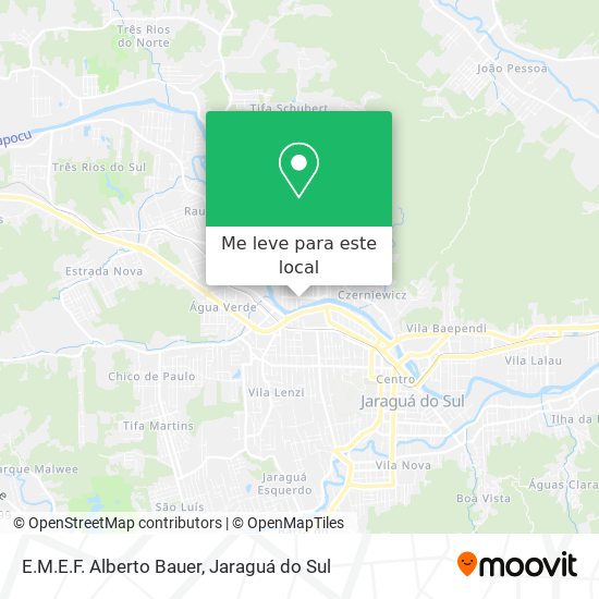 E.M.E.F. Alberto Bauer mapa