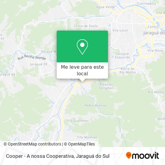 Cooper - A nossa Cooperativa mapa