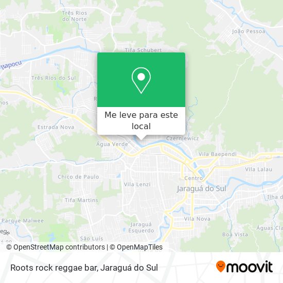 Roots rock reggae bar mapa