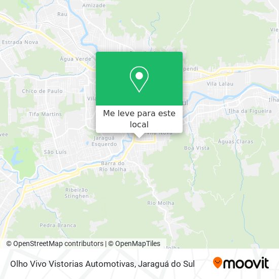 Olho Vivo Vistorias Automotivas mapa