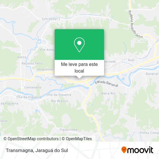Transmagna mapa