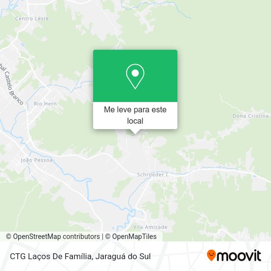 CTG Laços De Família mapa