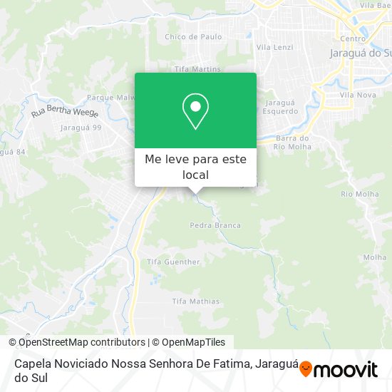 Capela Noviciado Nossa Senhora De Fatima mapa