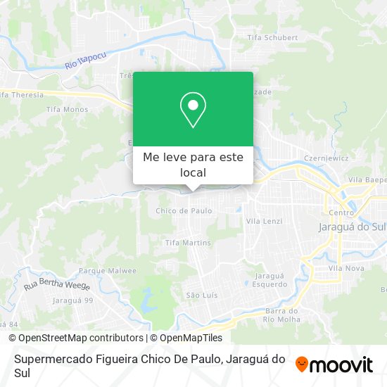 Supermercado Figueira Chico De Paulo mapa