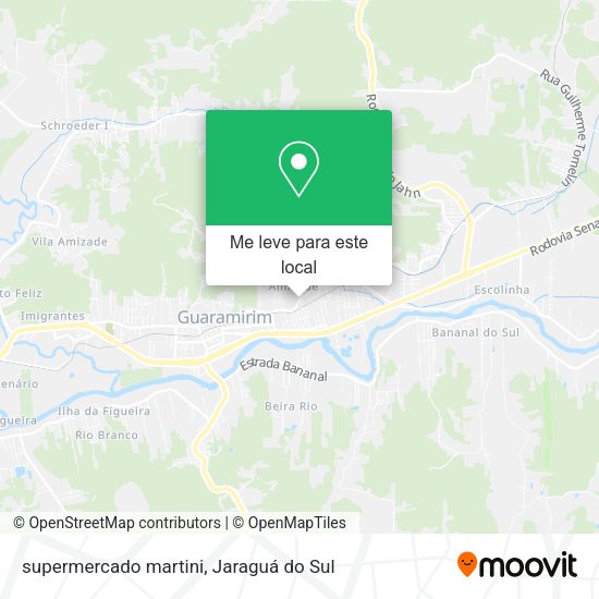 supermercado martini mapa