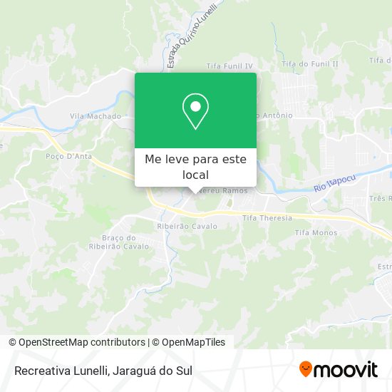 Recreativa Lunelli mapa