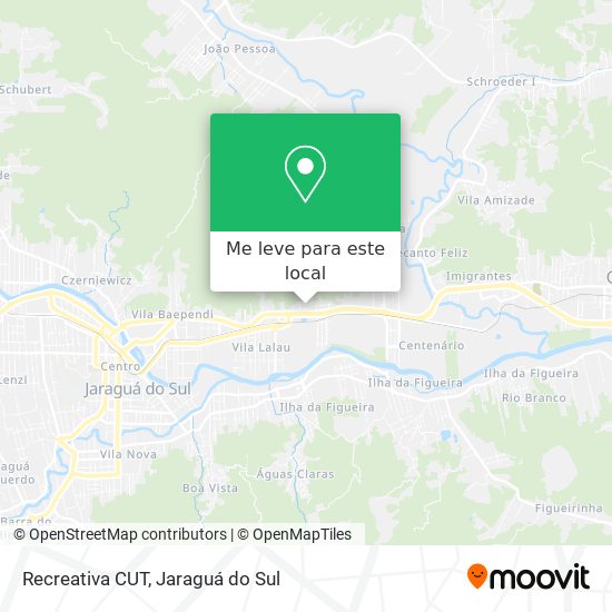 Recreativa CUT mapa